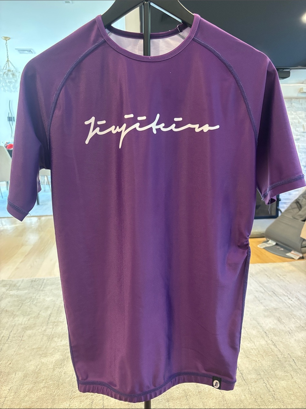 jiujiteiro Performance Purple Ranked BJJ Rash Guard